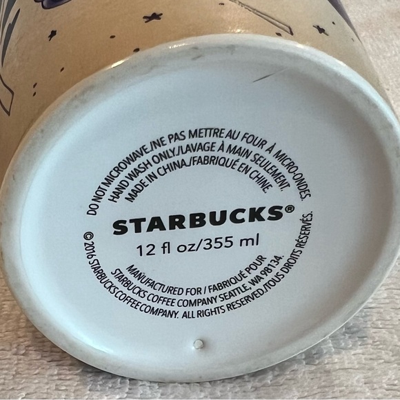 Starbucks Mermaid Tattoo Ceramic 12oz Tumbler. - Picture 5 of 5